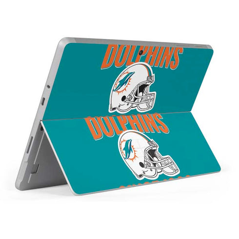 NFL Miami Dolphins Helmet Surface Go Skin