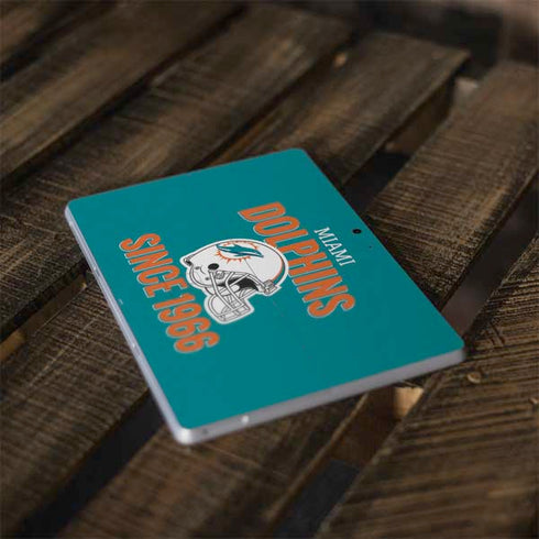 NFL Miami Dolphins Helmet Surface Go Skin