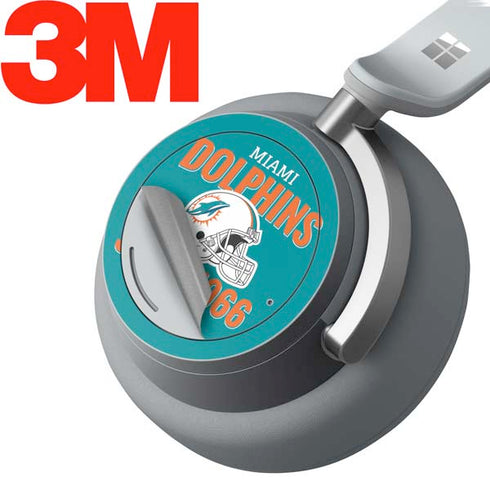 NFL Miami Dolphins Helmet Surface Headphones Skin