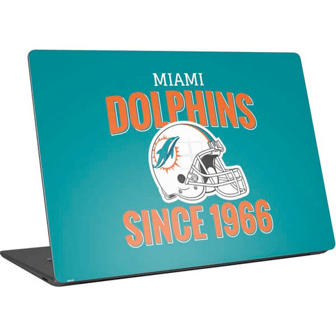 NFL Miami Dolphins Helmet Surface Laptop 4 15in Skin