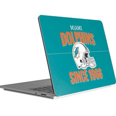 NFL Miami Dolphins Helmet Surface Laptop Studio Skin