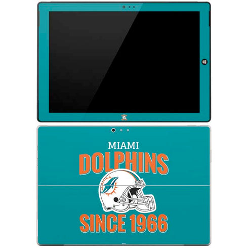 NFL Miami Dolphins Helmet Surface Pro 3 Skin