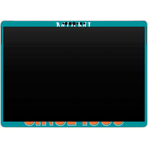 NFL Miami Dolphins Helmet Surface Pro 8 Skin