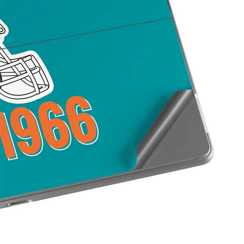 NFL Miami Dolphins Helmet Surface Pro 8 Skin