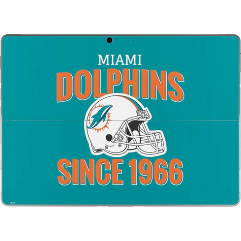 NFL Miami Dolphins Helmet Surface Pro 9 Skin