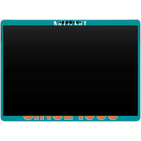 NFL Miami Dolphins Helmet Surface Pro 9 Skin