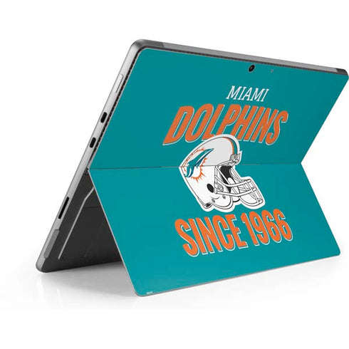 NFL Miami Dolphins Helmet Surface Pro 9 Skin