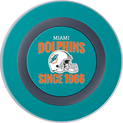 NFL Miami Dolphins Helmet Wireless Charger Skin