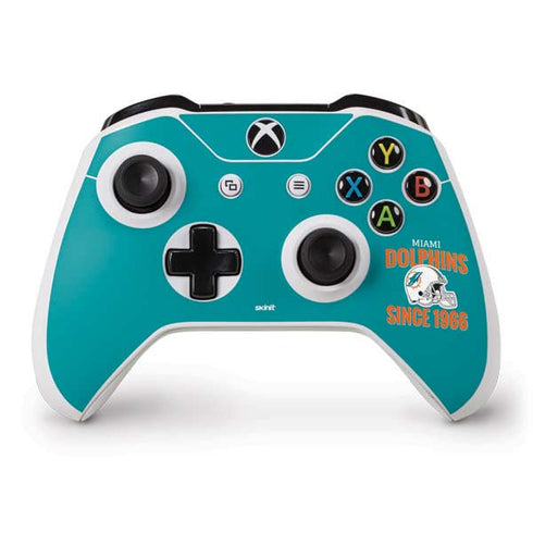 NFL Miami Dolphins Helmet Xbox One S Controller Skin