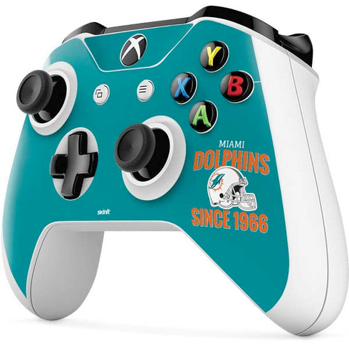 NFL Miami Dolphins Helmet Xbox One S Controller Skin