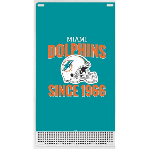 NFL Miami Dolphins Helmet Xbox Series S Console Skin