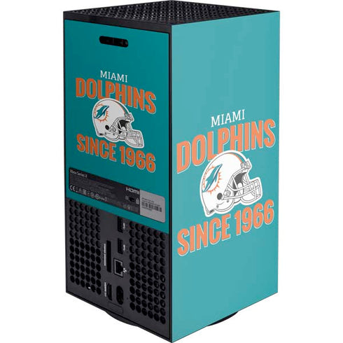 NFL Miami Dolphins Helmet Xbox Series X Console Skin