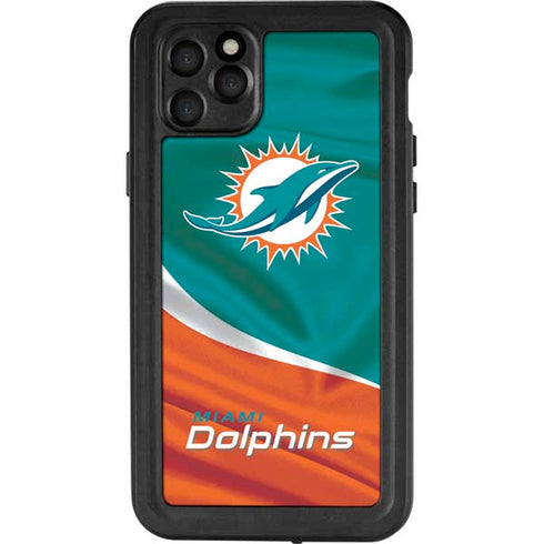 NFL Miami Dolphins iPhone 11 Pro Max Waterproof Case