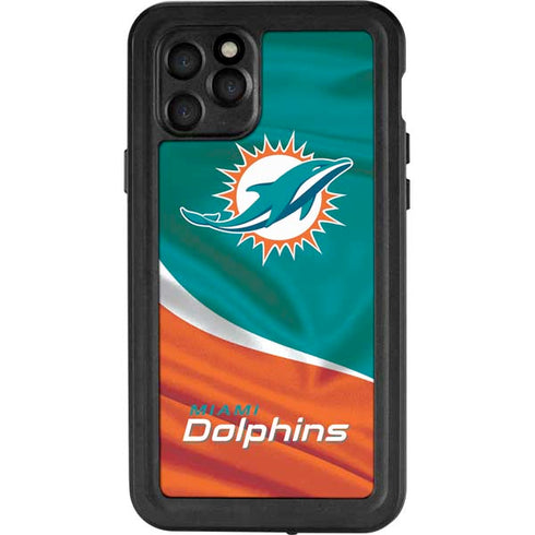 NFL Miami Dolphins iPhone 11 Pro Waterproof Case
