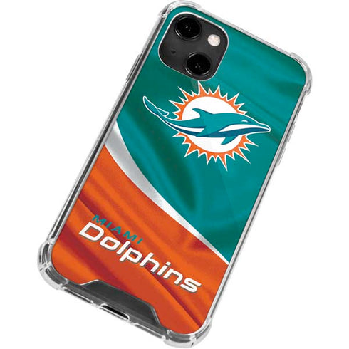 NFL Miami Dolphins iPhone 13 Clear Case