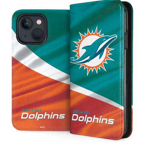 NFL Miami Dolphins iPhone 14 Folio Case