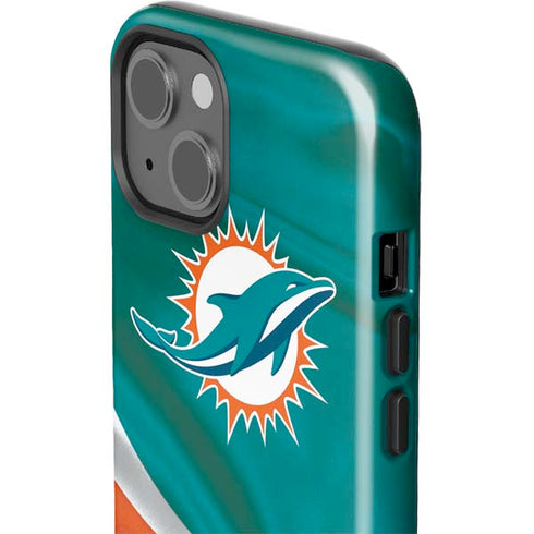 NFL Miami Dolphins iPhone 15 Plus Impact Case