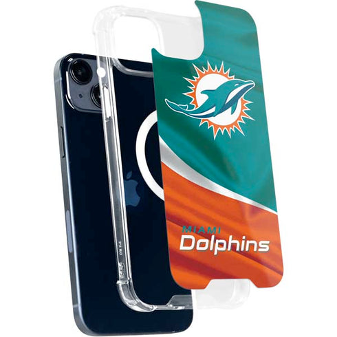 NFL Miami Dolphins iPhone 15 Plus MagSafe Case