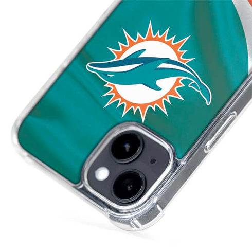 NFL Miami Dolphins iPhone 15 Plus MagSafe Case