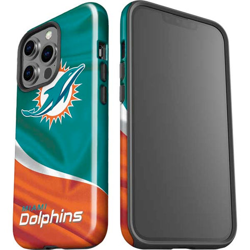 NFL Miami Dolphins iPhone 15 Pro Impact Case