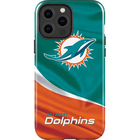 NFL Miami Dolphins iPhone 15 Pro Max Impact Case