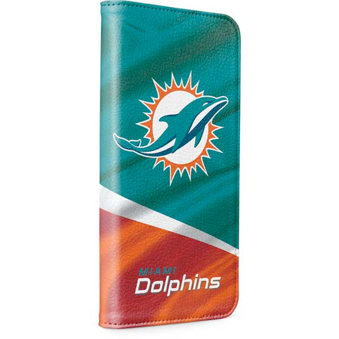 NFL Miami Dolphins iPhone 15 Plus Folio Case
