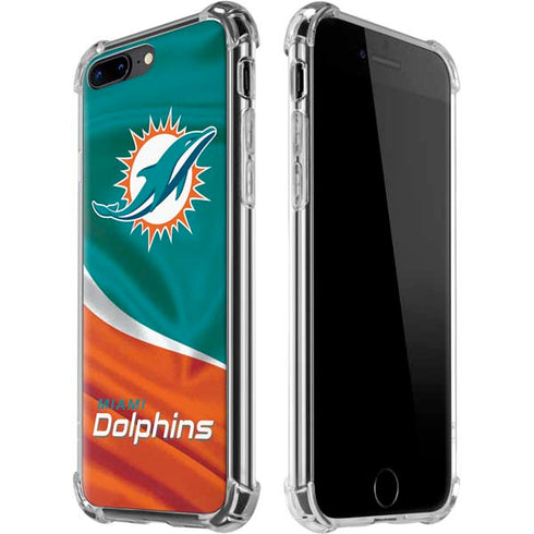NFL Miami Dolphins iPhone 7/8 Plus Clear Case