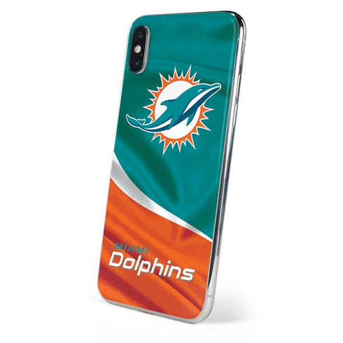 NFL Miami Dolphins iPhone XS Skin