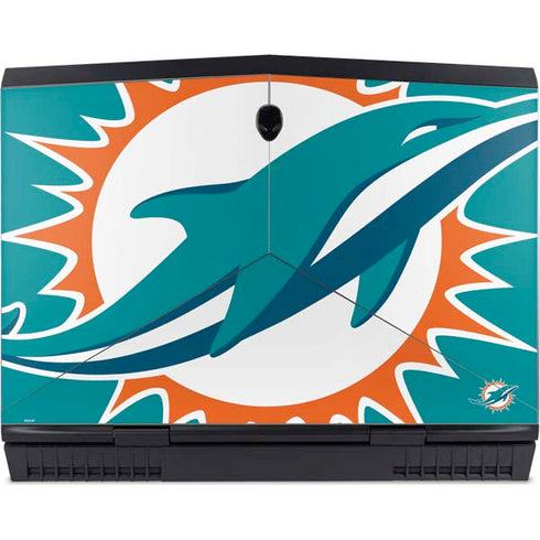 NFL Miami Dolphins Large Logo Dell Alienware Skin