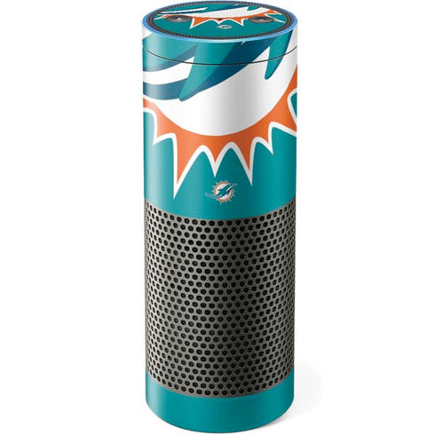 NFL Miami Dolphins Large Logo Amazon Echo Skin