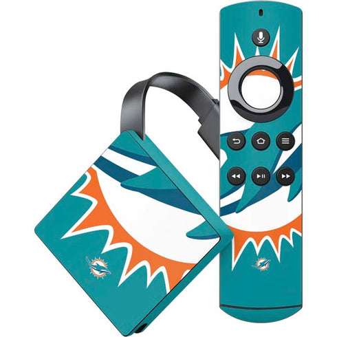 NFL Miami Dolphins Large Logo Amazon Fire TV Skin
