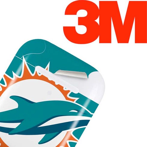 NFL Miami Dolphins Large Logo Apple AirPods 2 Skin