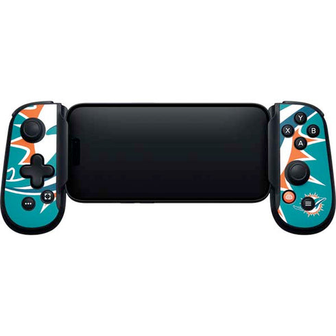 NFL Miami Dolphins Large Logo Backbone One for iPhone Game Controller Skin