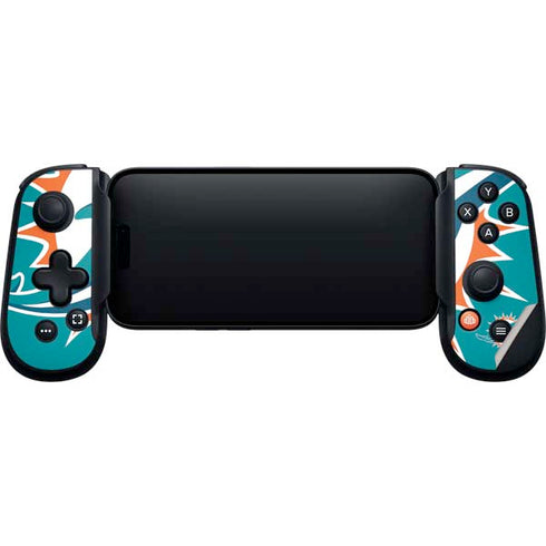 NFL Miami Dolphins Large Logo Backbone One for iPhone Game Controller Skin