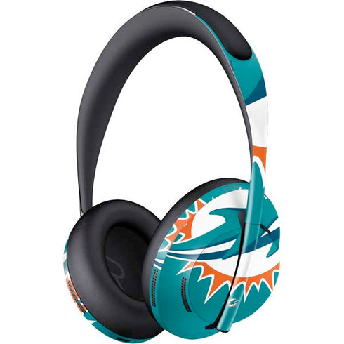 NFL Miami Dolphins Large Logo Bose Noise Cancelling Headphones 700 Skin