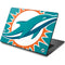 NFL Miami Dolphins Large Logo Dell Chromebook Skin