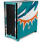 NFL Miami Dolphins Large Logo Corsair 4000D Tempered Glass Mid-Tower ATX Case Skin