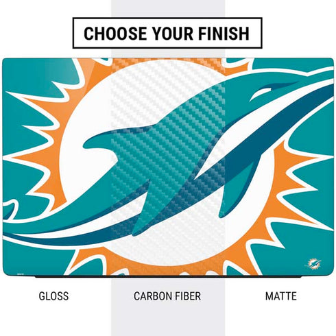 NFL Miami Dolphins Large Logo Dell Vostro Skin