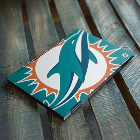 NFL Miami Dolphins Large Logo HP Envy Skin