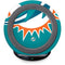 NFL Miami Dolphins Large Logo Fast Charge Wireless Charging Stand Skin