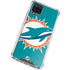 NFL Miami Dolphins Large Logo Galaxy A12 Clear Case