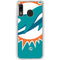 NFL Miami Dolphins Large Logo Galaxy A20 Clear Case