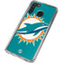 NFL Miami Dolphins Large Logo Galaxy A21 Clear Case
