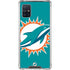 NFL Miami Dolphins Large Logo Galaxy A51 5G Clear Case
