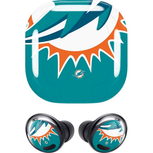 NFL Miami Dolphins Large Logo Galaxy Buds Pro Skin