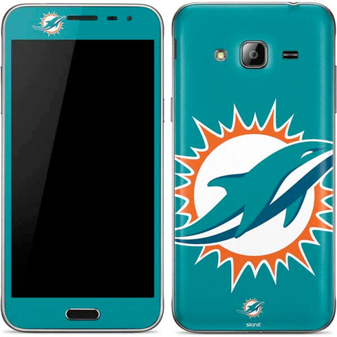 NFL Miami Dolphins Large Logo Galaxy J3 Skin
