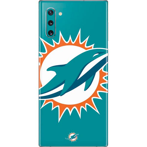 NFL Miami Dolphins Large Logo Galaxy Note 10 Skin