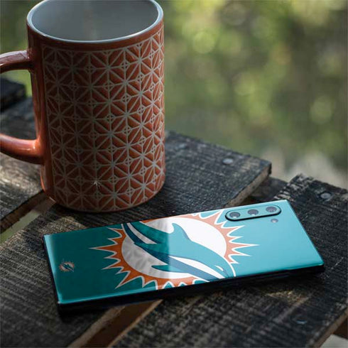 NFL Miami Dolphins Large Logo Galaxy Note 10 Skin
