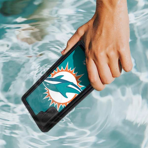 NFL Miami Dolphins Large Logo Galaxy Note 10 Waterproof Case