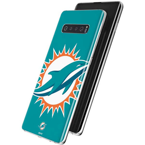NFL Miami Dolphins Large Logo Galaxy S10 Plus Skin